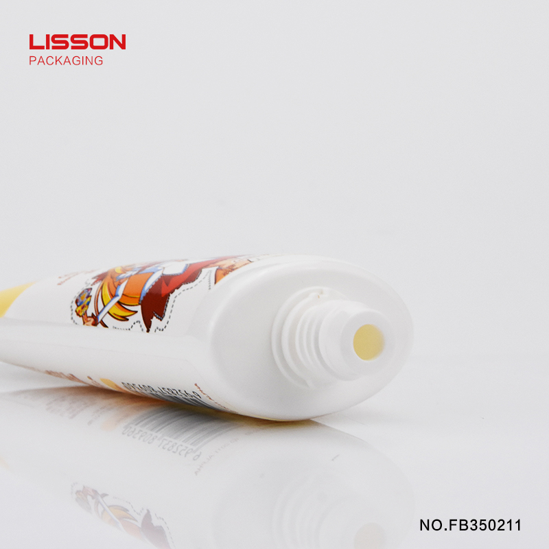 refillable hand cream tube packaging screw cap for packing Lisson 7