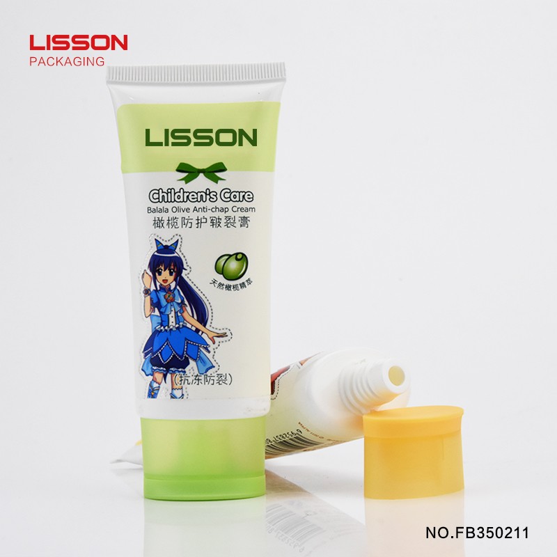 refillable hand cream tube packaging screw cap for packing Lisson 5