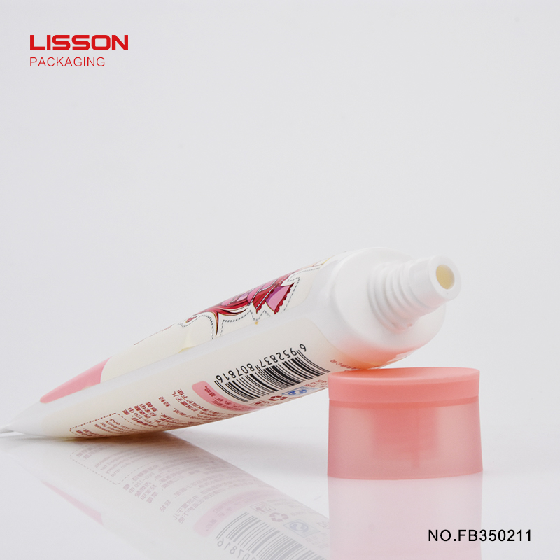 refillable hand cream tube packaging screw cap for packing Lisson 6