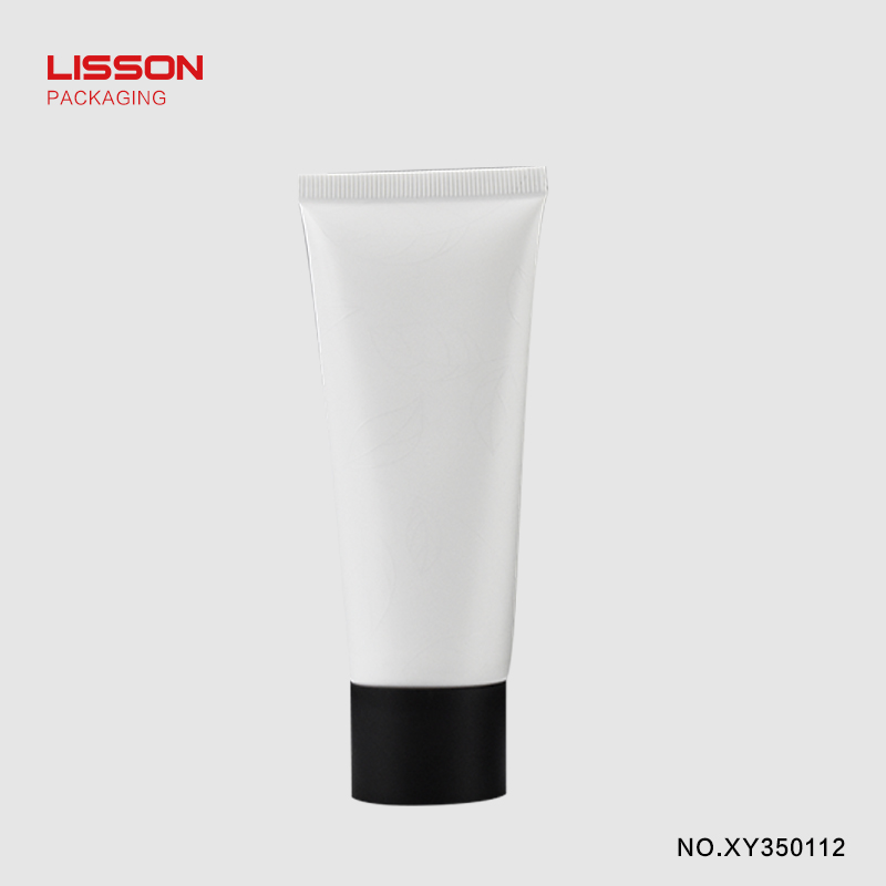 screw cap plastic tube caps high-end for cream Lisson 5