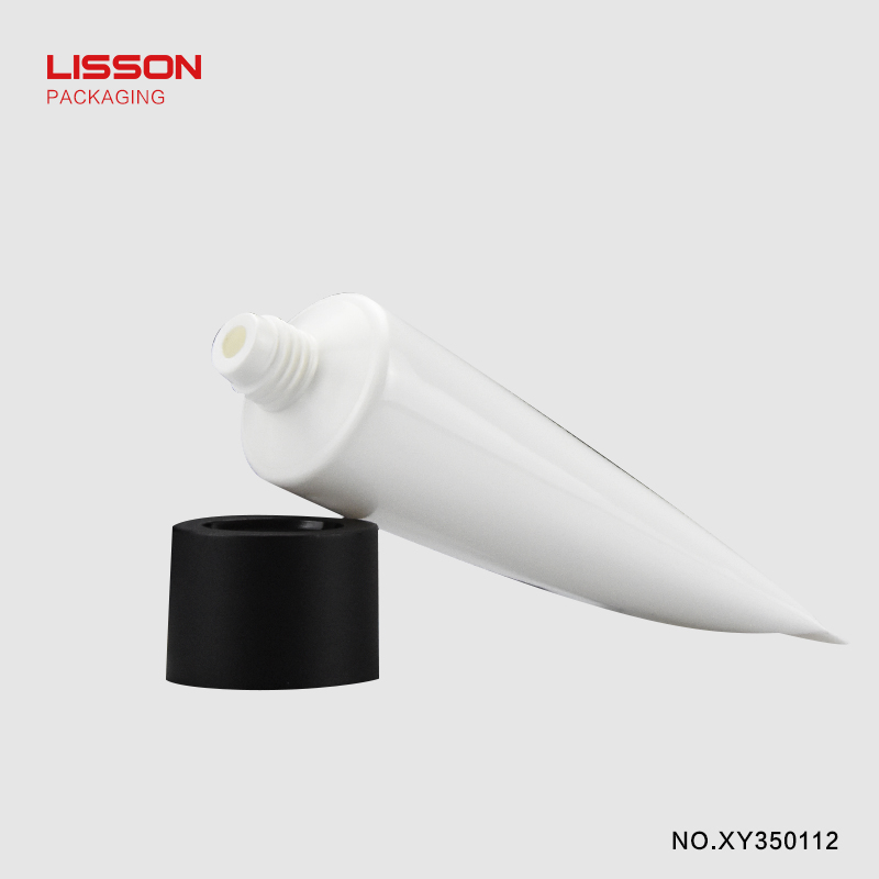 screw cap plastic tube caps high-end for cream Lisson 7
