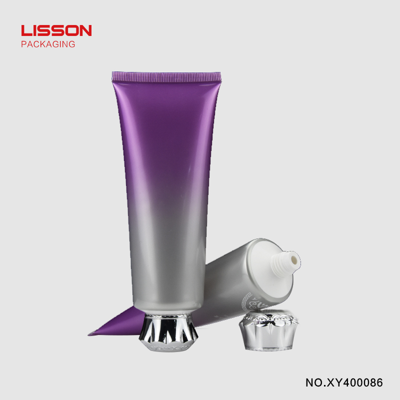 golden makeup tubes electrified for packaging Lisson 4