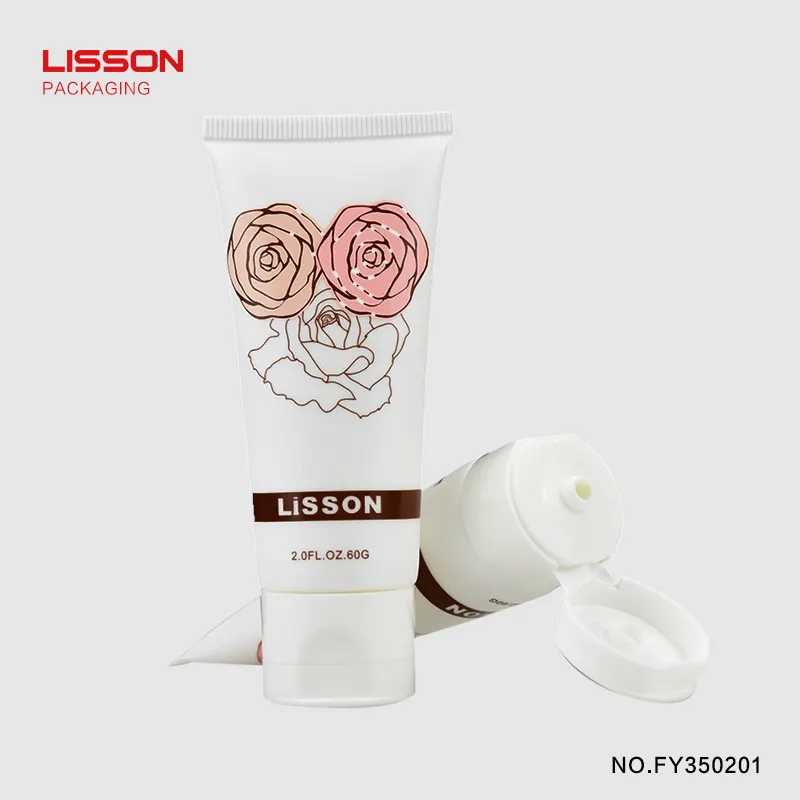 Lisson flip flop tube for makeup wholesale for cleanser2 4