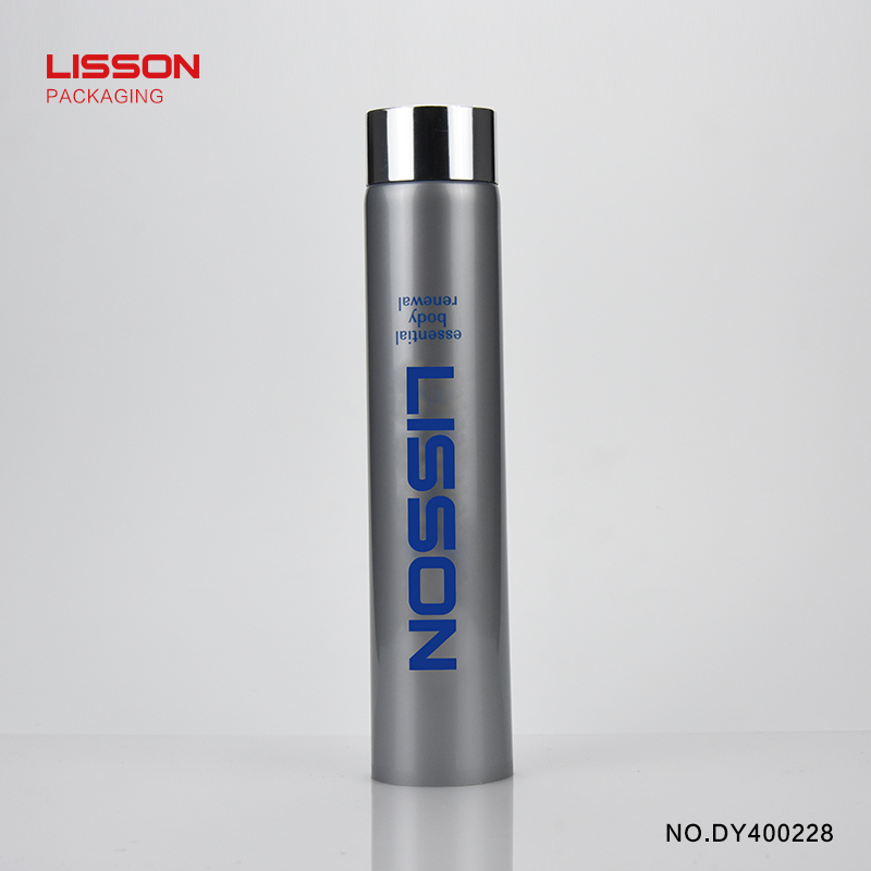 Lisson screw cap plastic tubes cosmetics free design for cleaner 5