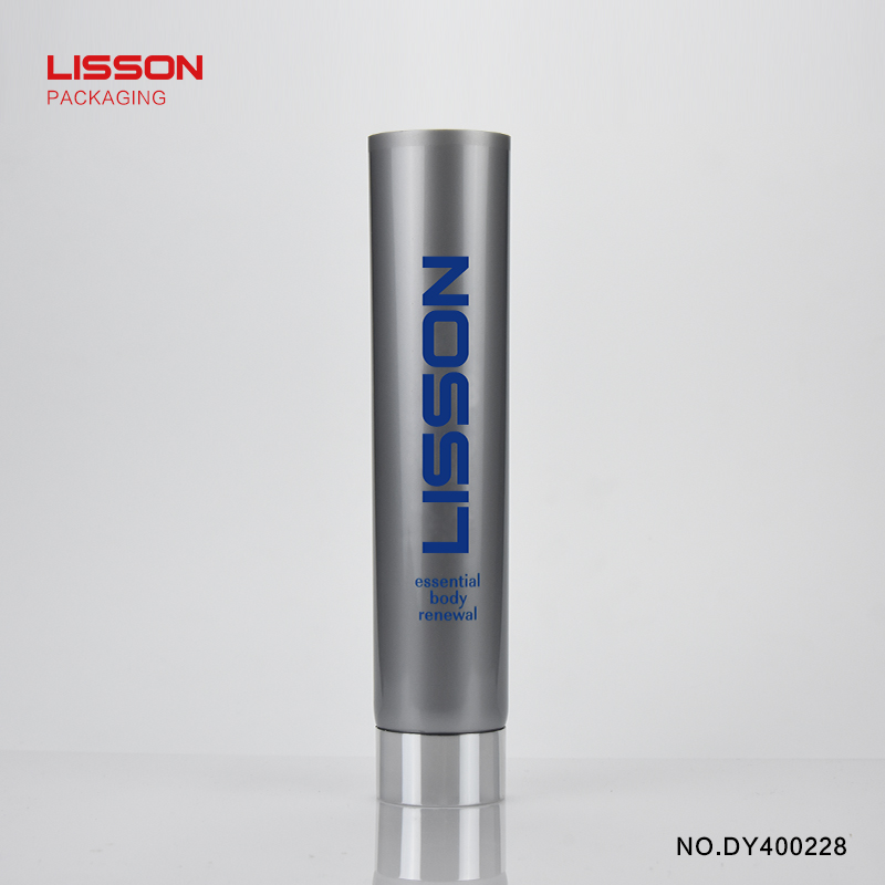 Lisson screw cap plastic tubes cosmetics free design for cleaner 4