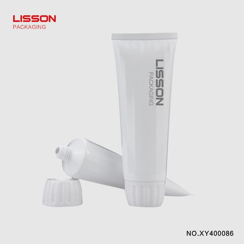 Tubo cosmético D40 personalizado con tapón de rosca, fabricación profesional de contenedores para tubos cosméticos. 1