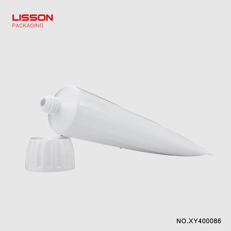 Lisson special shape plastic tubes with caps ODM for lotion 5