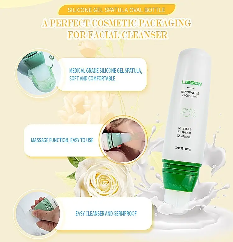 Lisson eco-friendly lotion tubes high-end for sun cream 2