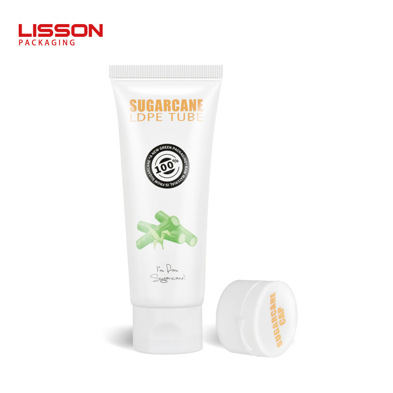 Empty Cosmetic Flip-top Sugarcane Squeeze Tubes 5
