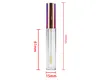 Lisson free sample small lip gloss tubes factory direct for packaging 2