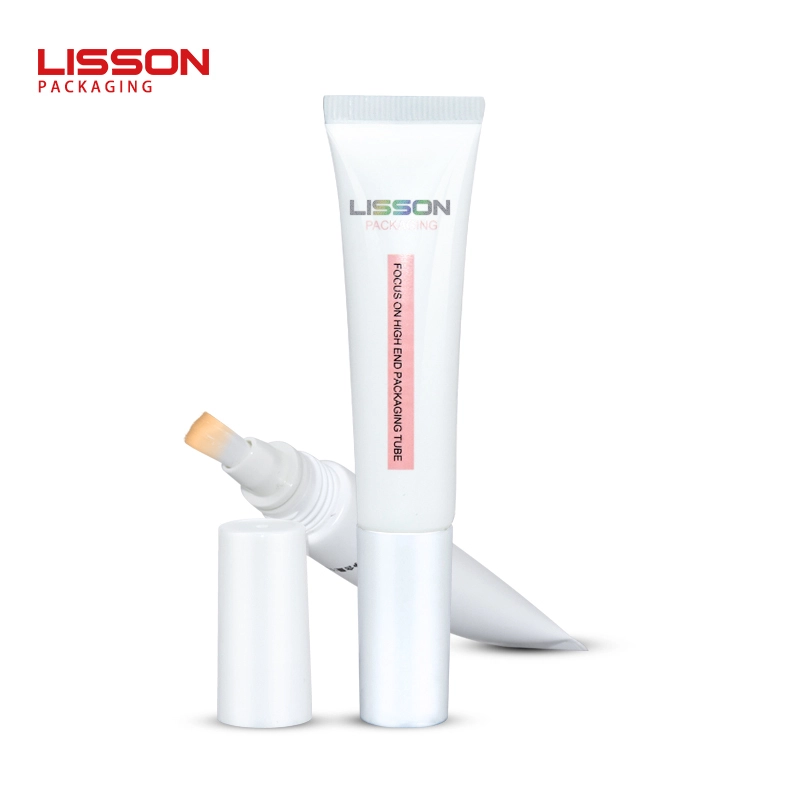 15ml lip gloss tube with brush applicator 1