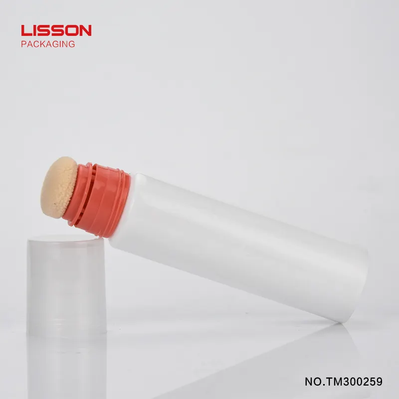 Lisson dual chamber cosmetic tube soft blush for packing 3