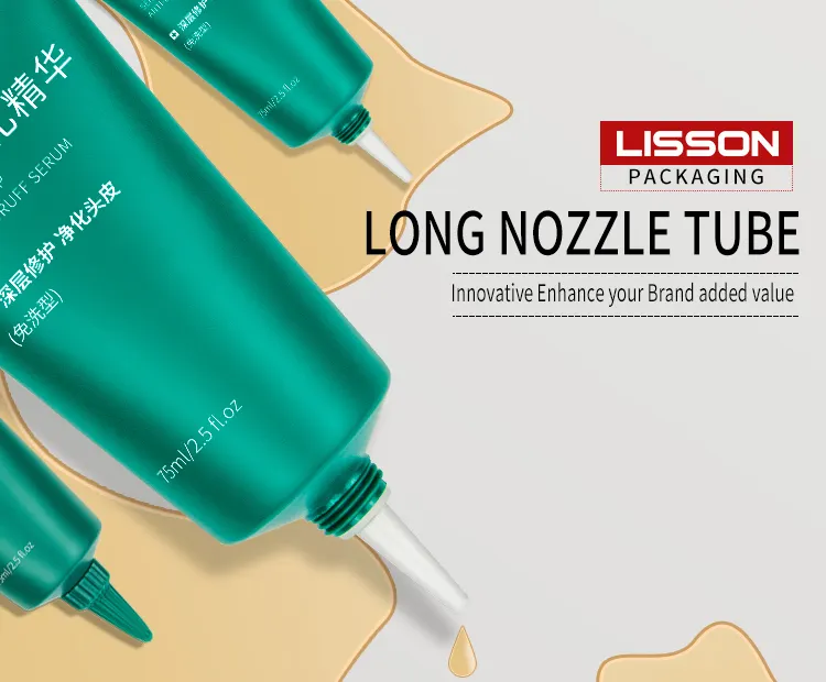 Lisson shampoo squeeze tube packaging cosmetics packaging manufacturer for packing 4