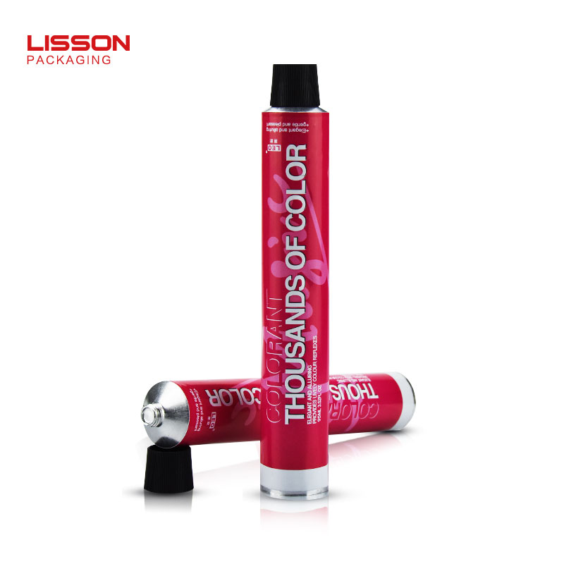 120ml empty cosmetic aluminum tube for hair dye 1