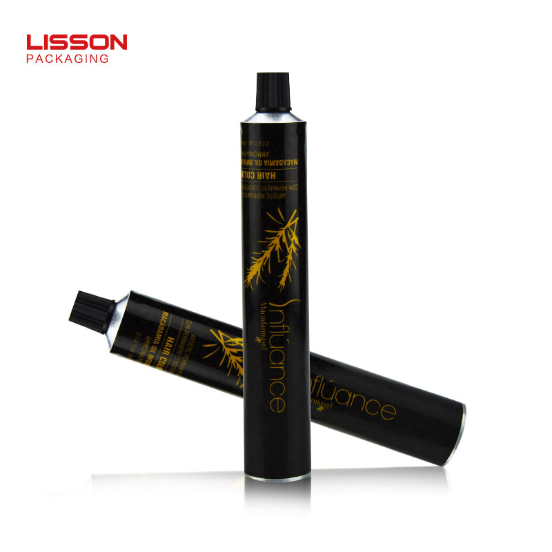 120ml empty cosmetic aluminum tube for hair dye 5