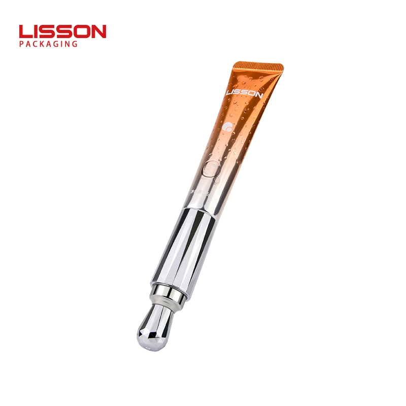 Tubo de crema para ojos con vibración Human Sense, vacío, OEM, de 15 ml, con rodillo con diseño de diamante 1