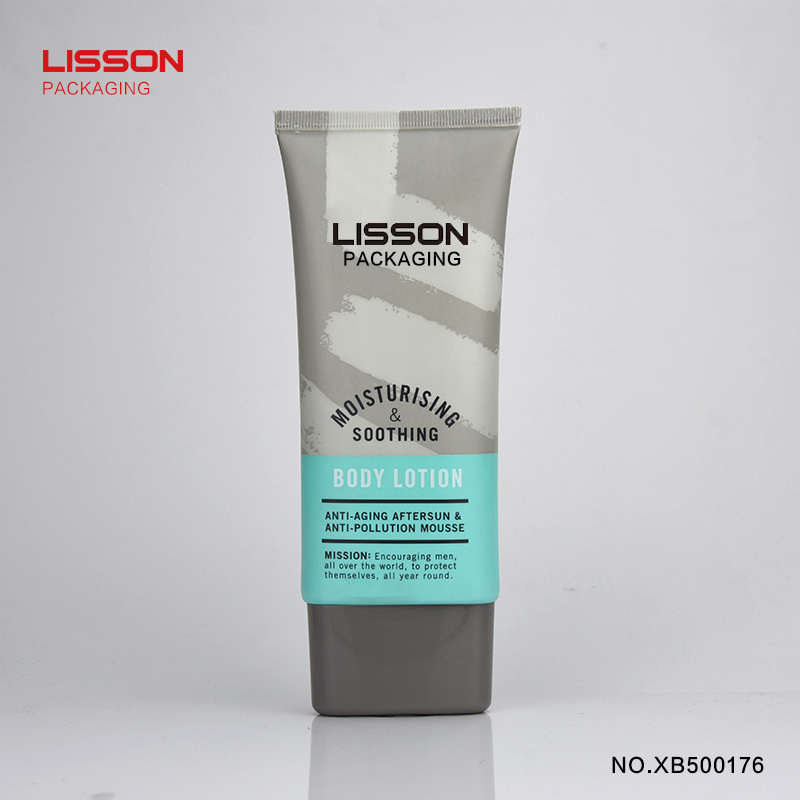 150ml oval cosmetic tube for sunscreen and BB cream