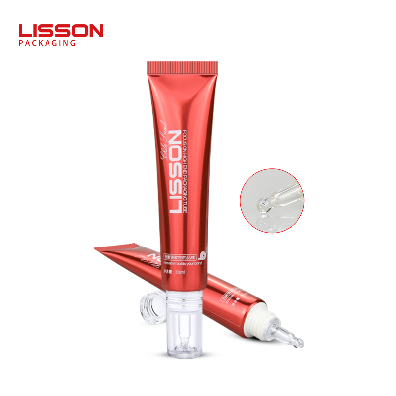 30ml OEM empty dropper eye cream tube packaging for essence/oil 1