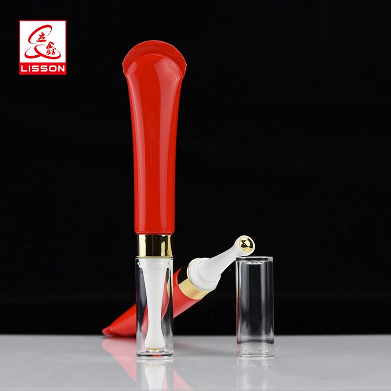 Envase cosmético de 20 ml, cabezal de masaje con tubo de bola para crema para ojos. 1