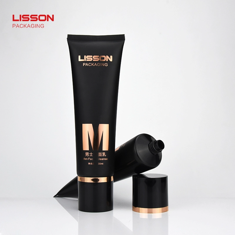 عبوة أنبوبية بلاستيكية جديدة من Lisson بتصميم جديد لمستحضرات التجميل مع غطاء لولبي خاص 1
