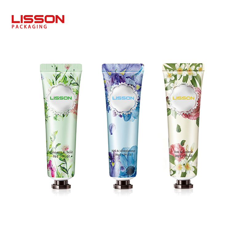 100gCosmetic Soft Packaging skincare repair gel Tube with Acrylic Screw Cap 6