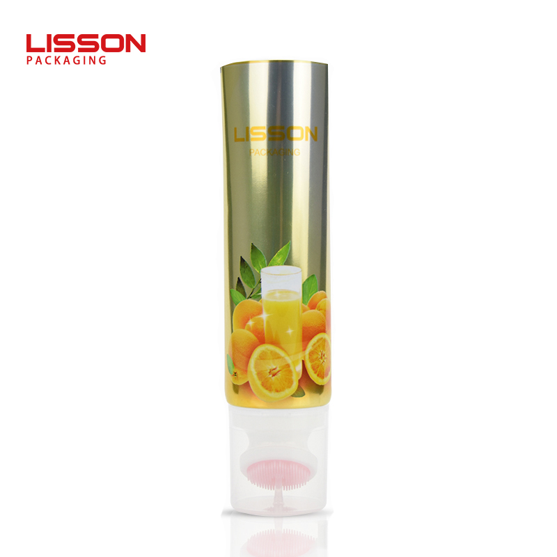 100ml empty cosmetic silicone brush tube for facial cleanser 2