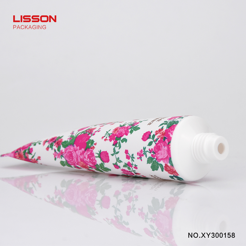 50g laminated plastic hand cream tube with octagonal cap 3