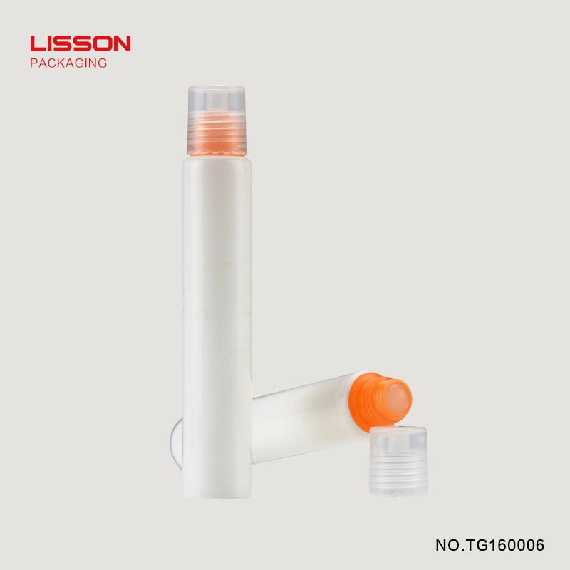 Tubes en plastique à enroulement simple, tube de massage à rouleau avec applicateur à bille 1