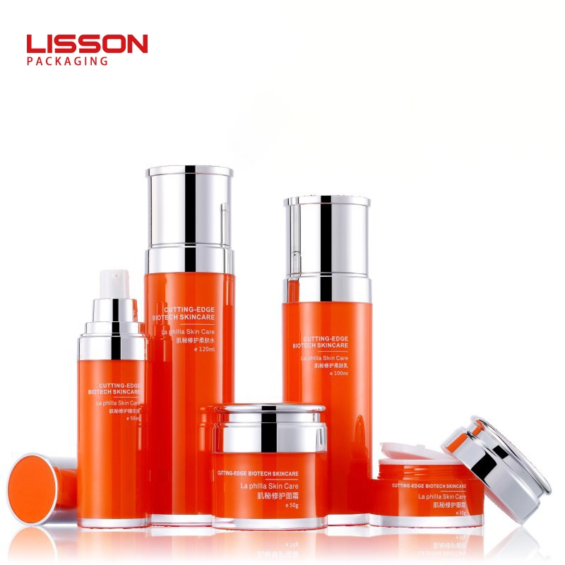 30ml-130ml cosmetic bottle set packaging liquid airless pump lotion bottle 1