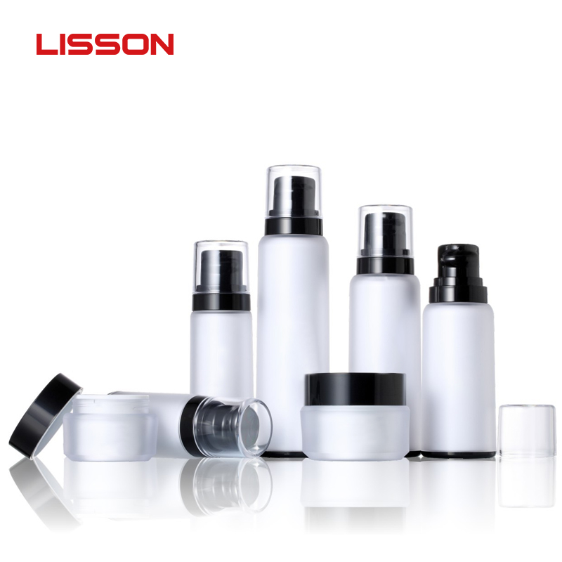 Pwshymi Lot De 2 Flacons Pompe Clairs 30ml En Acrylique Transparent