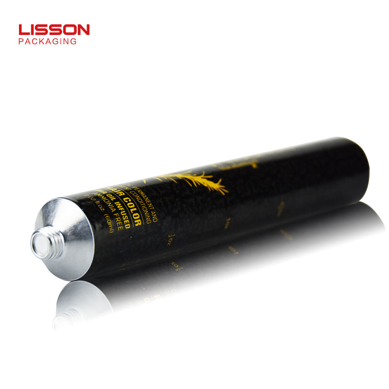 Cosmetic packaging 60ml toothpaste tube soft collapsible aluminum tubes 4