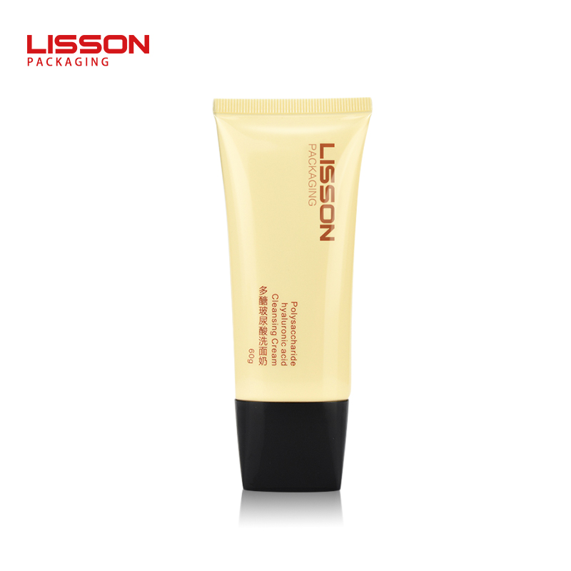 60g oval plastic tube packaging cosmetic cosmetic bb cream packaging 4
