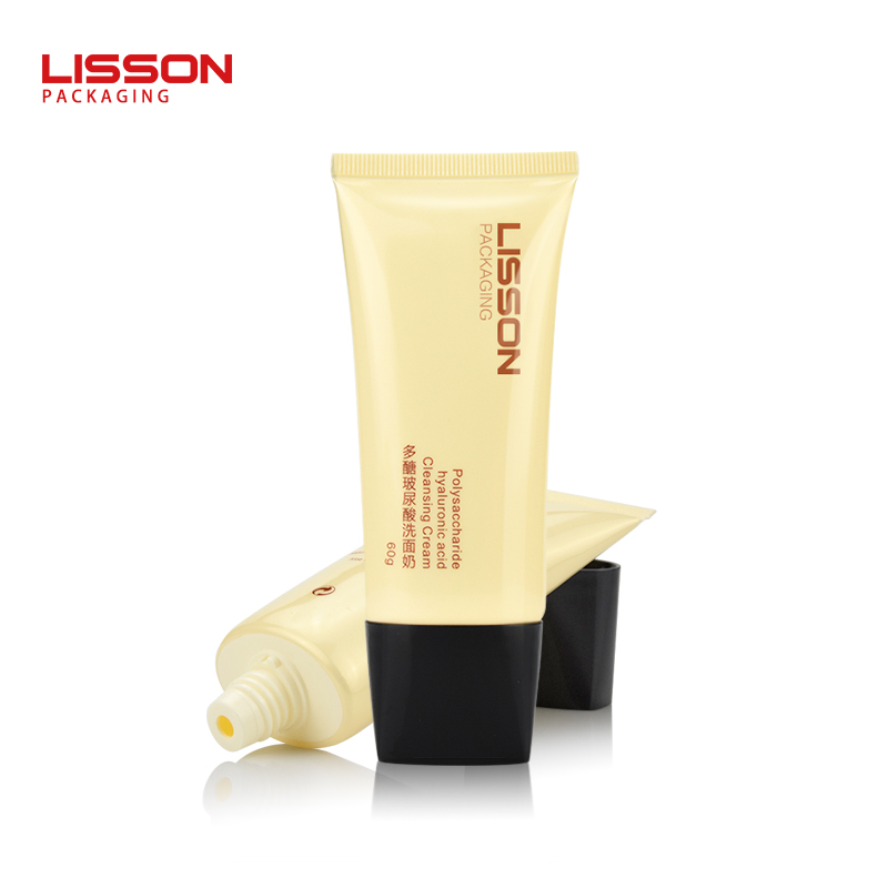 60g oval plastic tube packaging cosmetic cosmetic bb cream packaging 1