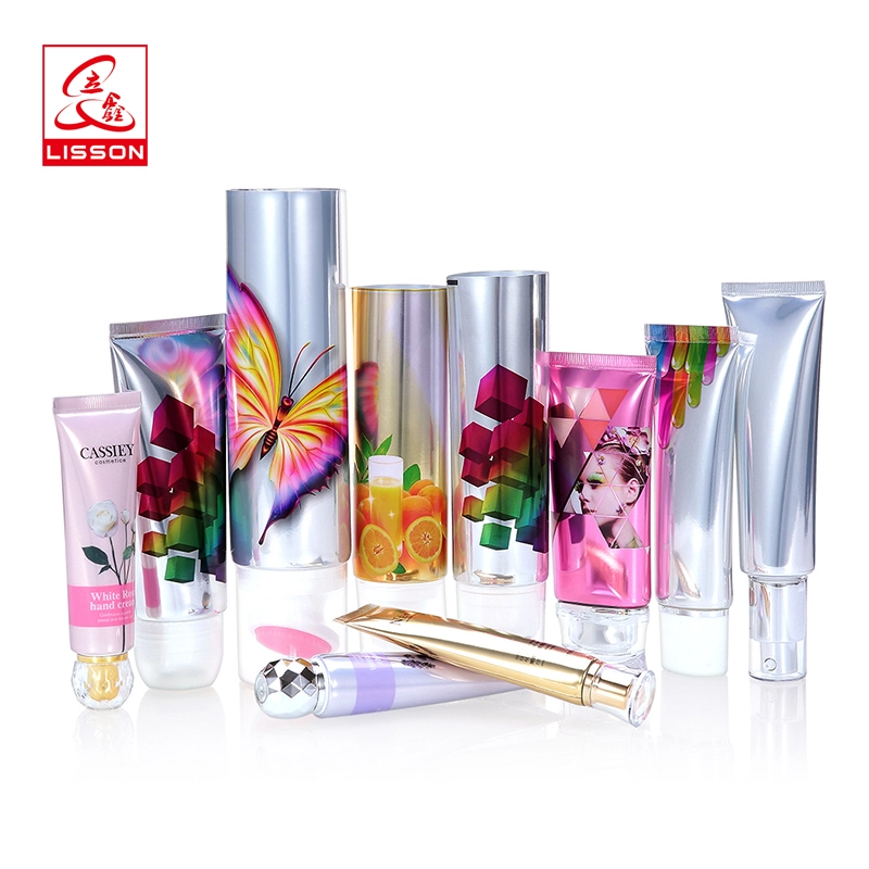 Venta de muestra de varios tubos laminados plegables de alta calidad de China 1