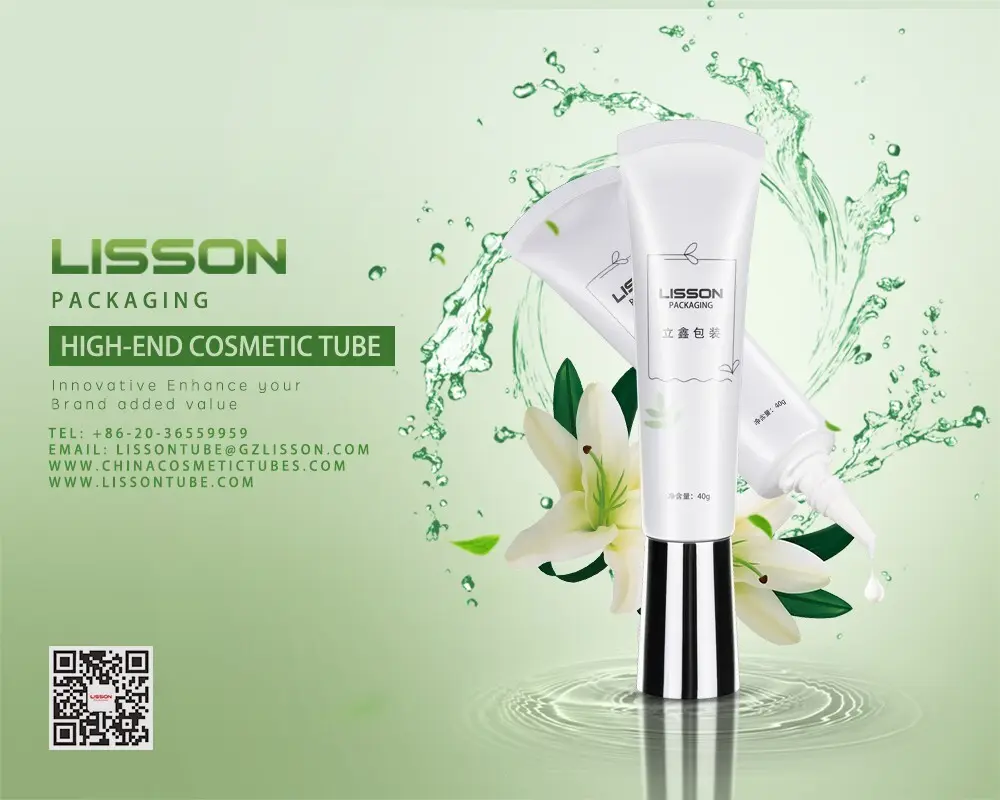 Lisson biodegradable face wash packaging free sample for cream 3