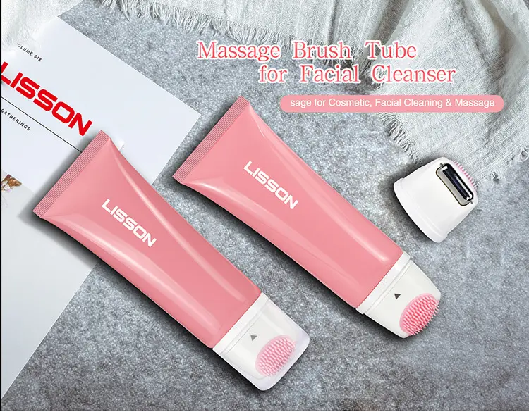 Lisson plastic lotion tubes wholesale silver coating for cream 2