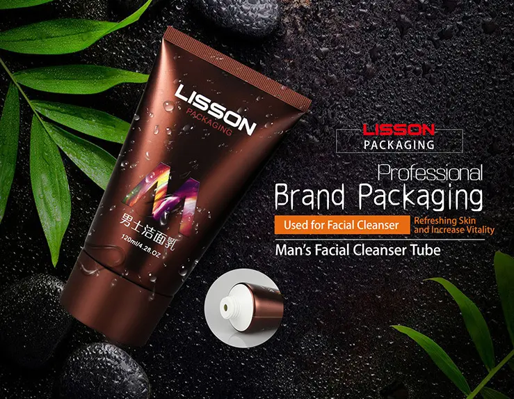Lisson biodegradable cleanser packaging free sample for makeup 4