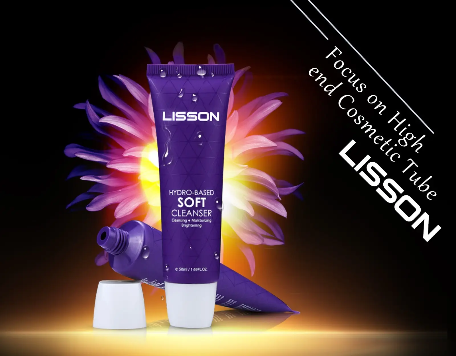 Lisson flat soap tube hot-sale for lotion 4