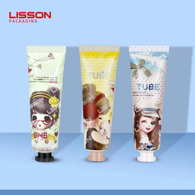 Tubo cosmético de lujo de 30 ml, tubo de plástico flexible para crema de manos, fabricante de envases. 1
