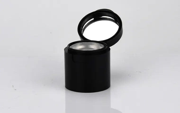 Lisson mirror cosmetic tube flip top cap for storage 10