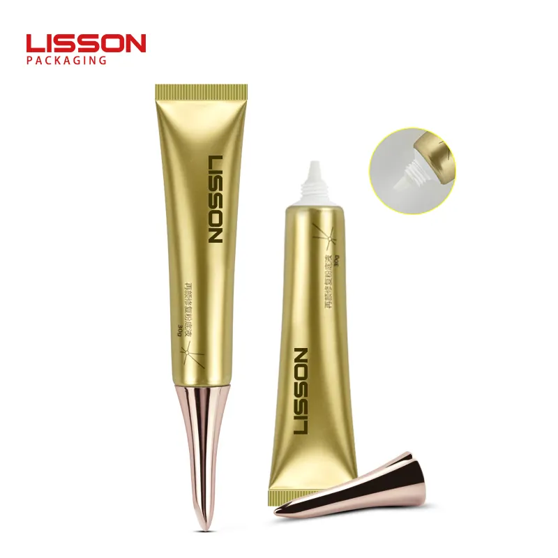 Lisson single steel cosmetic squeeze tubes wholesale screw cap for makeup 3