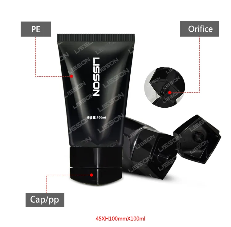 Lisson hair conditioner tube cosmetics packaging manufacturer for lotion 3