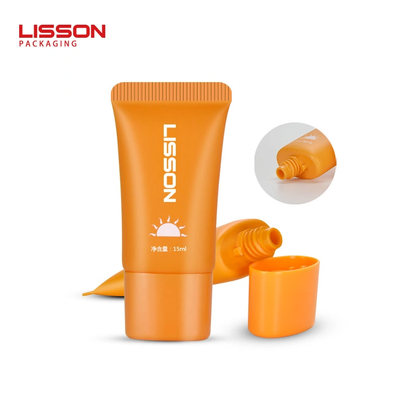 15ml 화장품 타원형 튜브 포장 맞춤 제작 및 공급 1