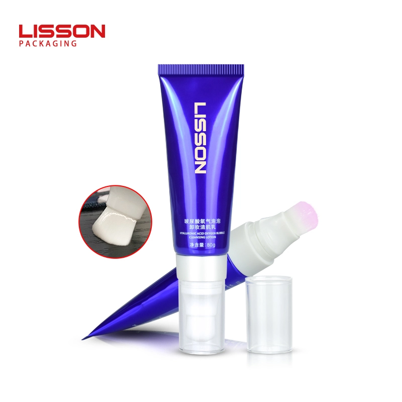 80ml Facial Brush Cleanser Tube Packaging OEM Service 1