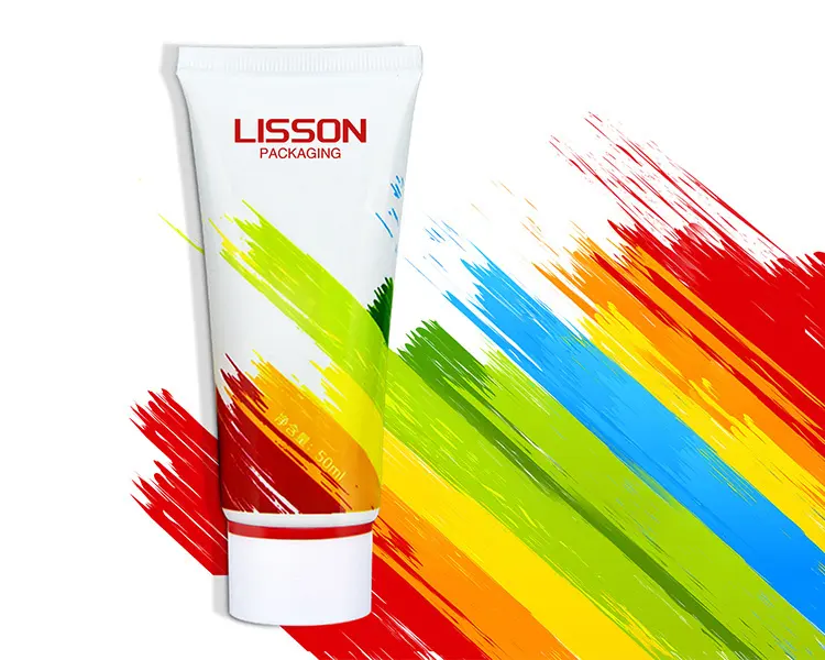 Lisson free sample wholesale plastic tubes with caps free delivery for toiletry 2