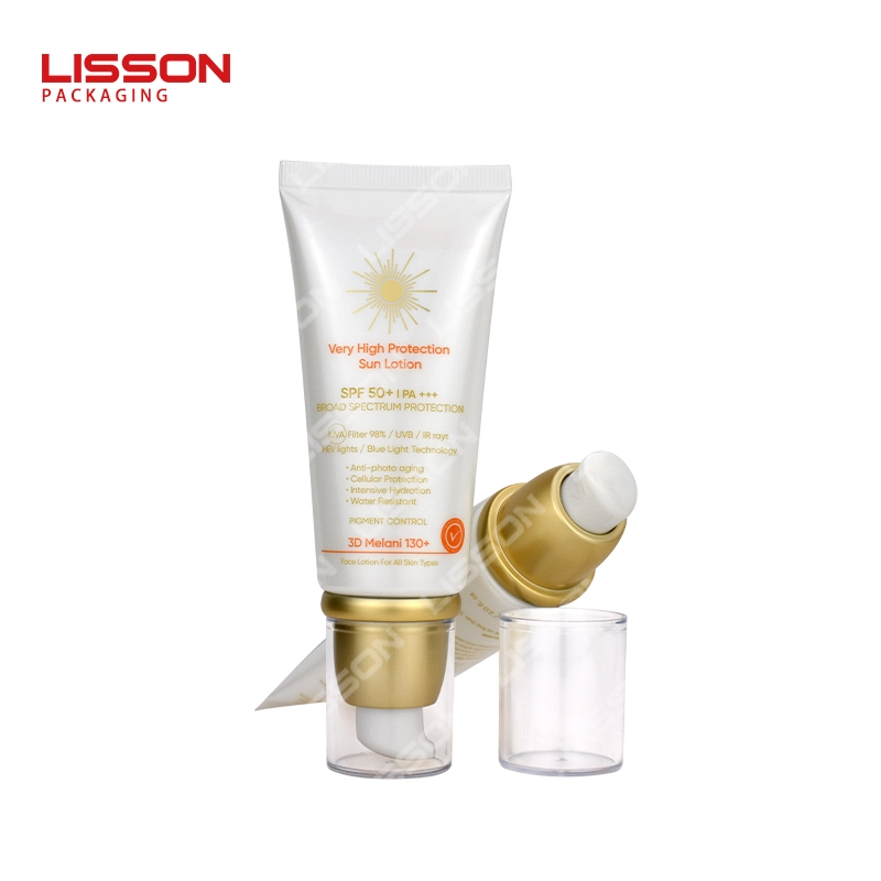 D35 Empty Airless Pump Tube Cosmetic Squeeze Tube Press Tube Pump Tube Packaging 1