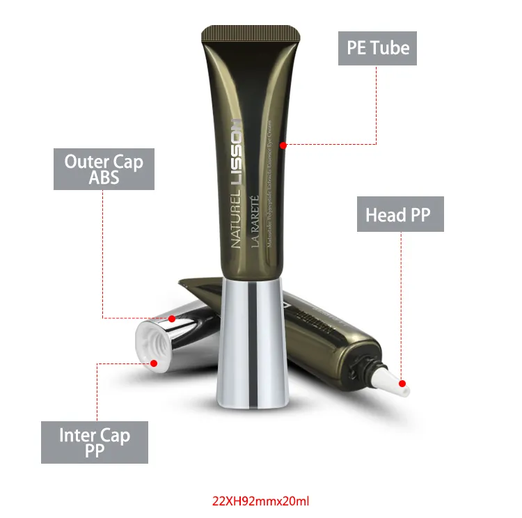 eye cream cosmetic packaging tube factory direct for makeup 3
