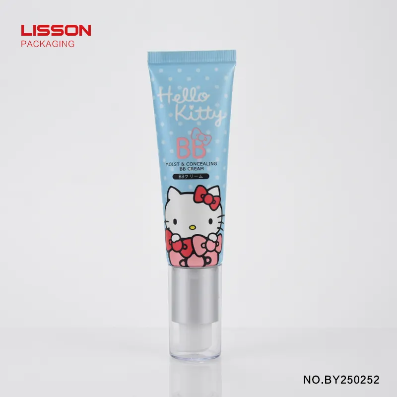 Lisson lotion pump clear for packaging 4