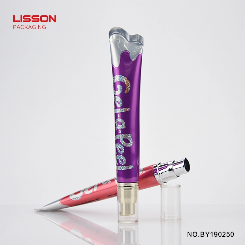 Kemasan tabung kosmetik ABL Lisson 30ml kosong bulat pompa airless 1