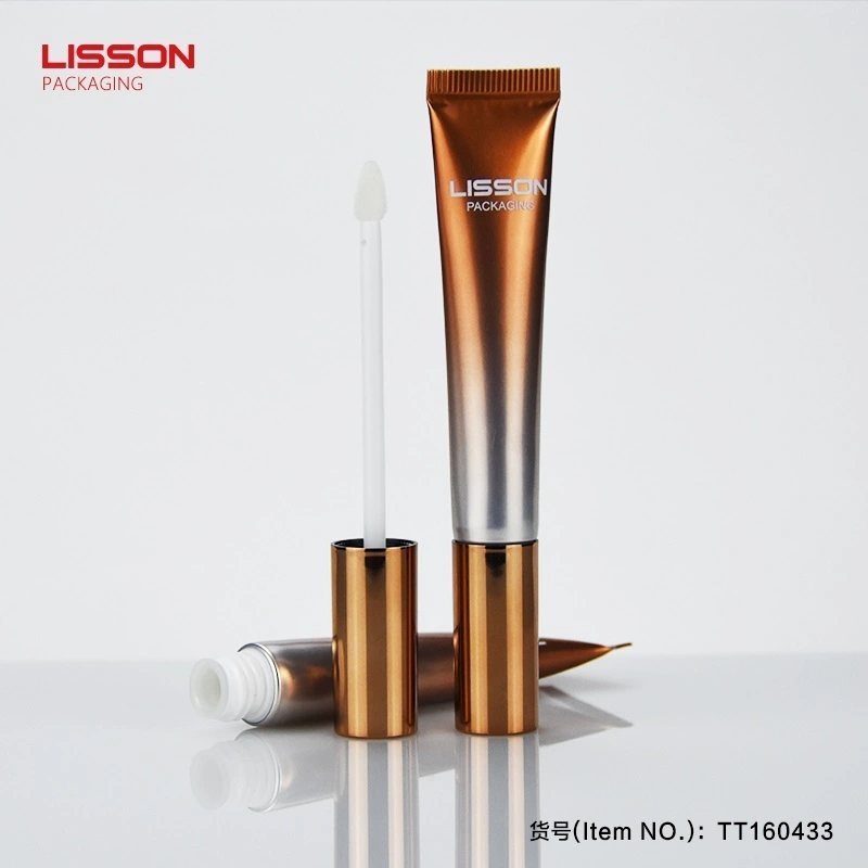 تصنيع أنابيب مستحضرات التجميل بالجملة من Lisson D16 Plug Lip Gloss Tube 1